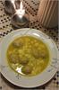 Karrysuppe med kødboller