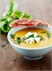Nem suppe med diverse grønt
