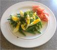 Bønnesalat med æg og sennepsdressing - Low FODMAP