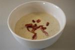 Jordskokkesuppe med sprød bacon