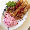Elverpandekager med fibersirup og hindbærskyr