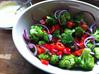 Broccolisalat med karrydressing