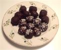 Kokosproteinkugler med nutella og nød