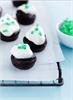 Cupcakes med chokolade og abrikos