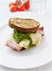 Skinketoast af Elverbrød 