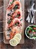 Hel lakseside og tigerrejer top - Low FODMAP